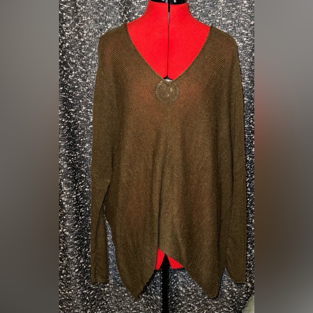 Free people slouchy wool sweater